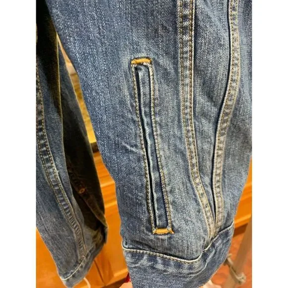 Levi’s 2012 Trucker Denim Jacket - Medium Wash - Men’s Small … - Picture 6 of 12